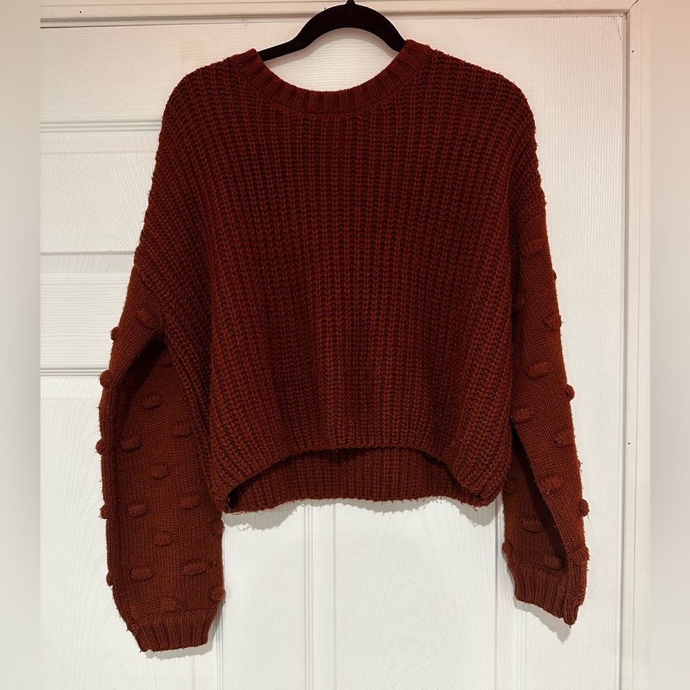 a sweater